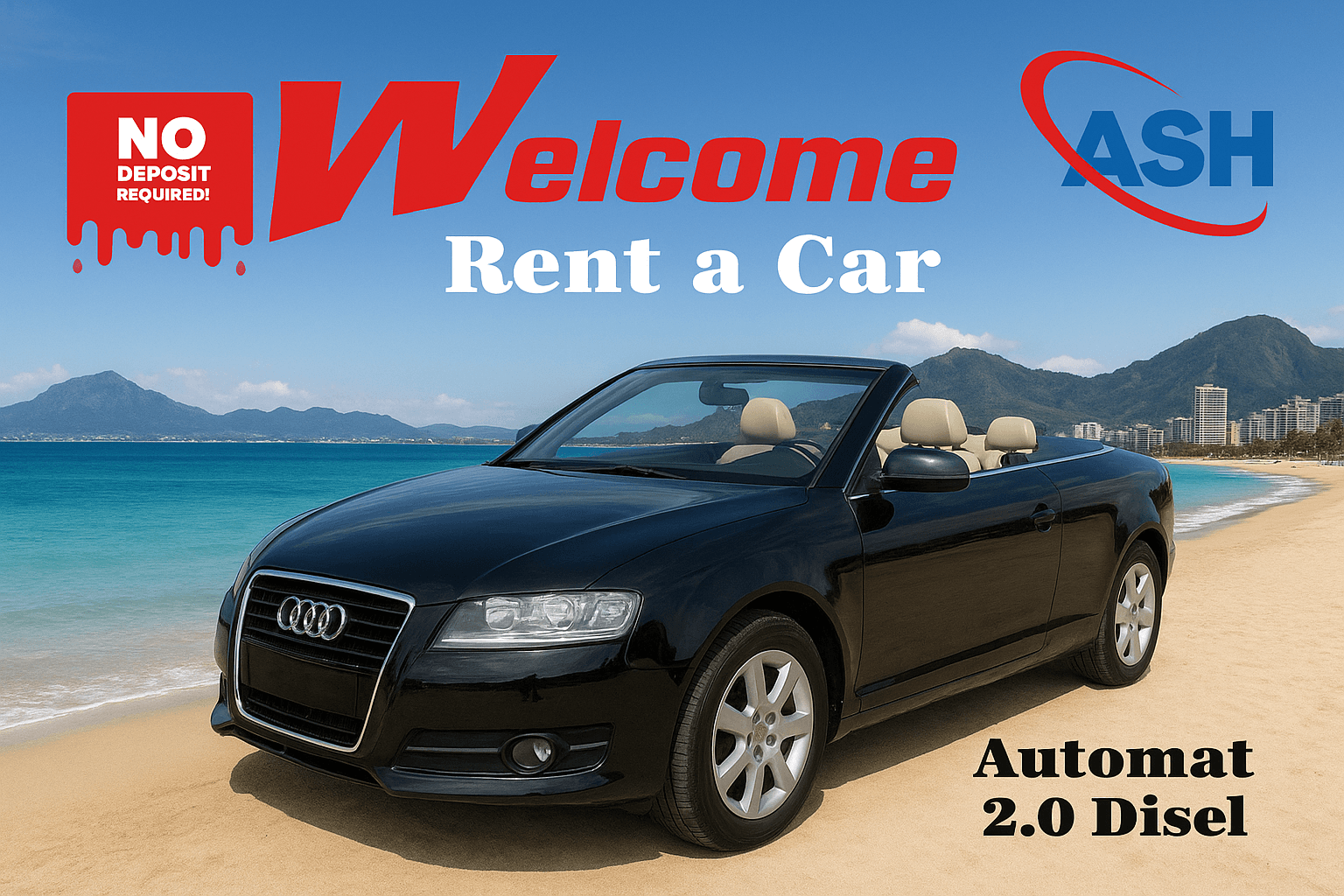Audi A3 for rent
