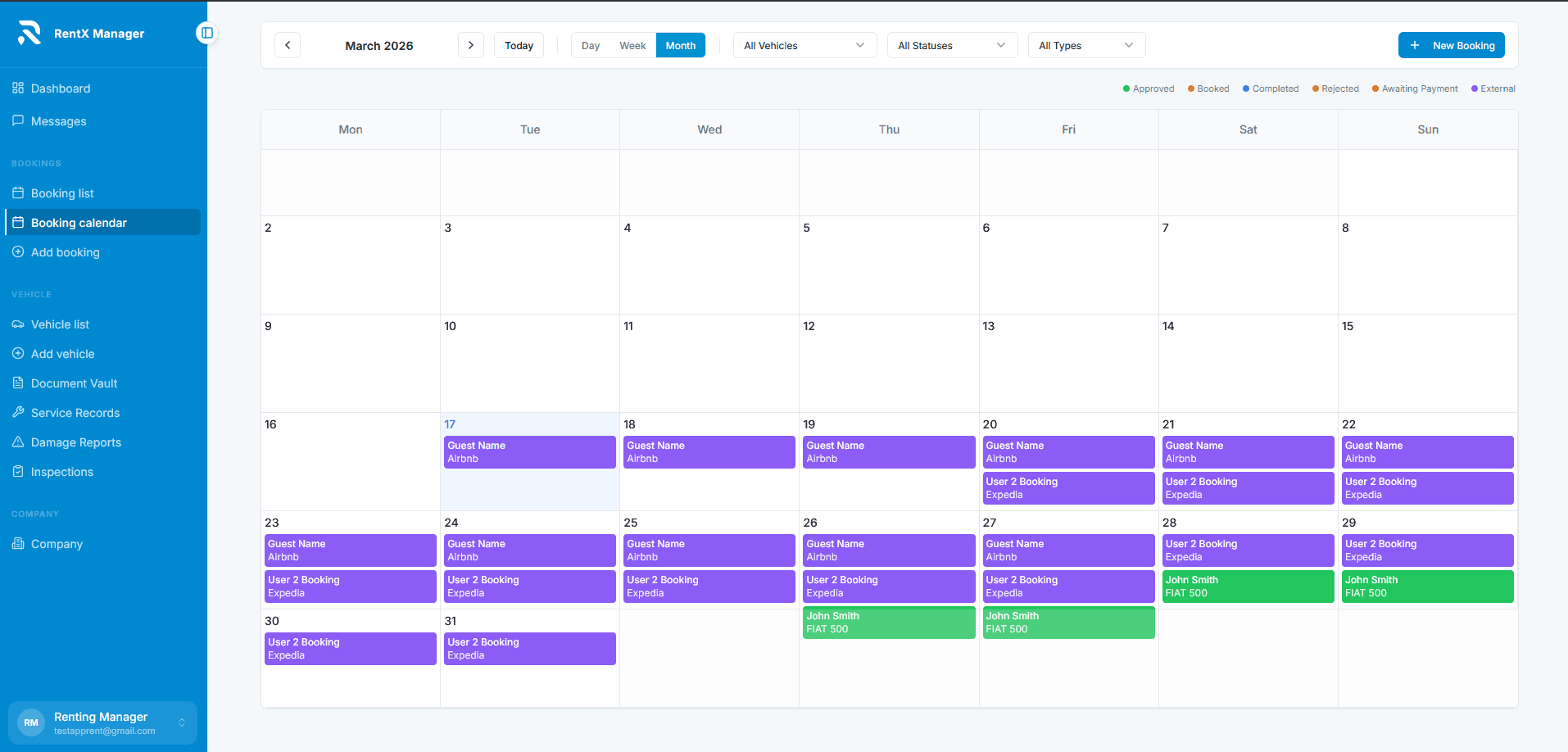 Introducing RentX Manager Platform